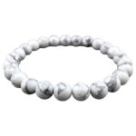 Howlite Bracelet - 8 mm - Image 3