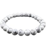 Howlite Bracelet - 8 mm