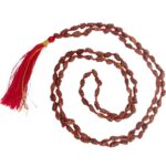 Natural 1 Mukhi Rudraksha Mala-Indonesia - 6-8 MM