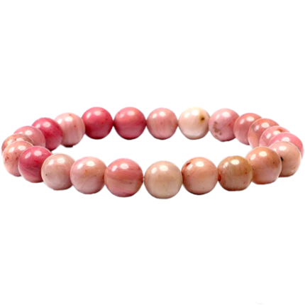 Rhodochrosite Bracelet - 8 mm
