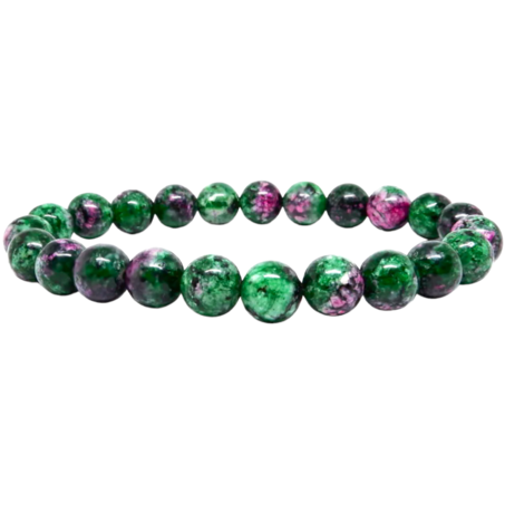 PhotoRoom-20230702_131001 Ruby Zoisite Bracelet - 8 mm - Image 1