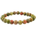 Unakite Bracelet - 8 mm