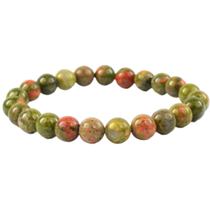 Unakite Bracelet - 8 mm