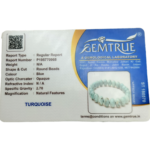 Turquoise Bracelet - 8 mm - Image 2