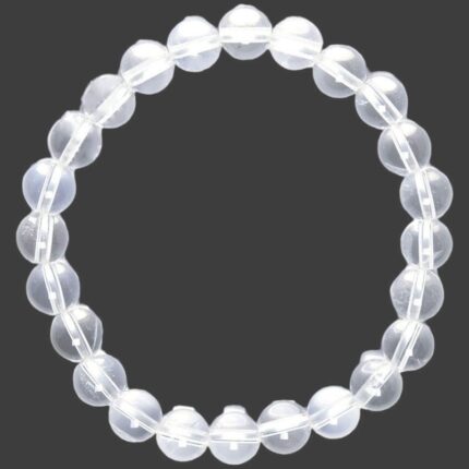 Clear Quartz Bracelet - 8 mm