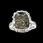 Pyrite Ring - Adjustable (Money Magnet Ring) - Image 9