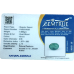 Emerald (Panna) - 3.45 Carat (3.79 Ratti) - Origin - Zambia - Image 2