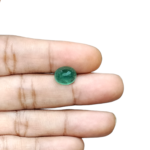 Emerald (Panna) - 3.27 Carat-(3.59 Ratti)- Origin - Zambia - Image 4