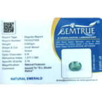 Emerald (Panna)- 3.32 Carat (3.65 Ratti) - Origin -Zambia - Image 2