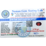 Hessonite (Gomed)- 3.79 Carat (4.16 Ratti) - Origin - Africa - Image 2