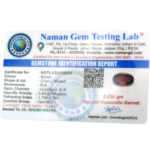 Hessonite (Gomed)- 11.18 Carat (12.28 Ratti) - Origin - Africa - Image 2