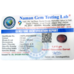 Hessonite (Gomed)- 7.09 Carat (7.79 Ratti) - Origin - Africa - Image 2