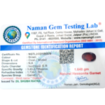 Hessonite (Gomed)- 8.24 Carat (9.05 Ratti) - Origin - Africa - Image 2