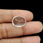 Crystal Quartz - 8.2 Carat (9.01 Ratti) - Origin - India - Image 5