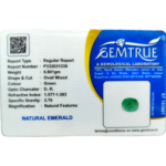 Emerald (Panna)-4 Carat (4.40 Ratti)-Origin -Zambia - Image 2