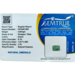 Emerald (Panna)-4.03 Carat (4.43 Ratti)-Origin -Zambia - Image 2