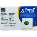 Emerald(Panna)- 9.70 Carat (10.66 Ratti)-Origin-Zambia - Image 2