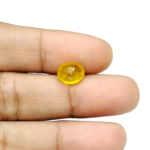 Yellow Sapphire-2.6 Carat (2.91 Ratti)-Origin-Bangkok - Image 3