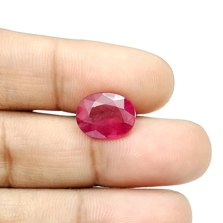 PhotoRoom-20231220_155231 Ruby (Manik)-5.59 Carat (6.14 Ratti)-Origin-Bangkok - Image 1