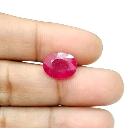 Ruby (Manik)-6.37 Carat (7 Ratti)-Origin-Bangkok