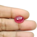 Ruby (Manik)-5.88 Carat (6.46 Ratti)-Origin-Bangkok - Image 3