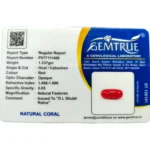 Red Coral Stone-6.68 Carat (7.34 Ratti)-Origin-Italy - Image 2