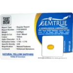 Yellow Sapphire-3.2 Carat (3.54 Ratti)-Origin-Bangkok - Image 2