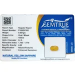 Yellow Sapphire-4.7 Carat (5.25 Ratti)-Origin-Bangkok - Image 2