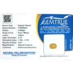 Yellow Sapphire-4.5 Carat (4.94 Ratti)-Origin-Bangkok - Image 2