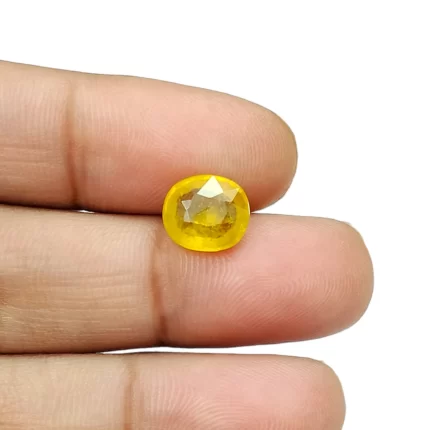 Yellow Sapphire-2.69 Carat (2.95 Ratti)-Origin-Bangkok