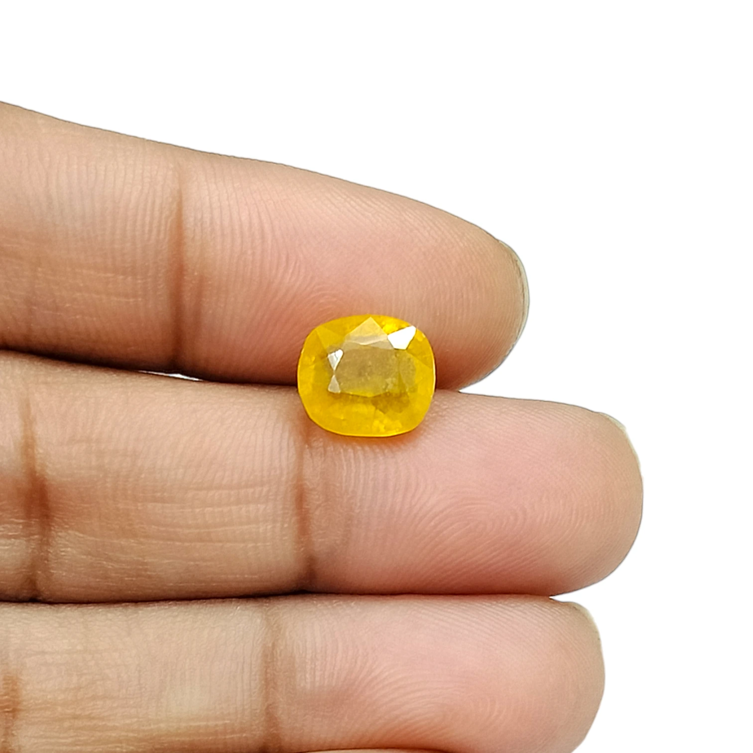 PhotoRoom-20231231_122616 Yellow Sapphire-3.0 Carat (3.35 Ratti)-Origin-Bangkok - Image 1