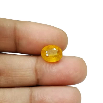 Yellow Sapphire-3.42 Carat (3.75 Ratti)-Origin-Bangkok