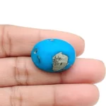 Irani Turquoise (Firoza)- 26.25 Carat (28.84 Ratti)-Origin-Iran - Image 4
