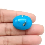 Irani Turquoise (Firoza)- 26.25 Carat (28.84 Ratti)-Origin-Iran - Image 3