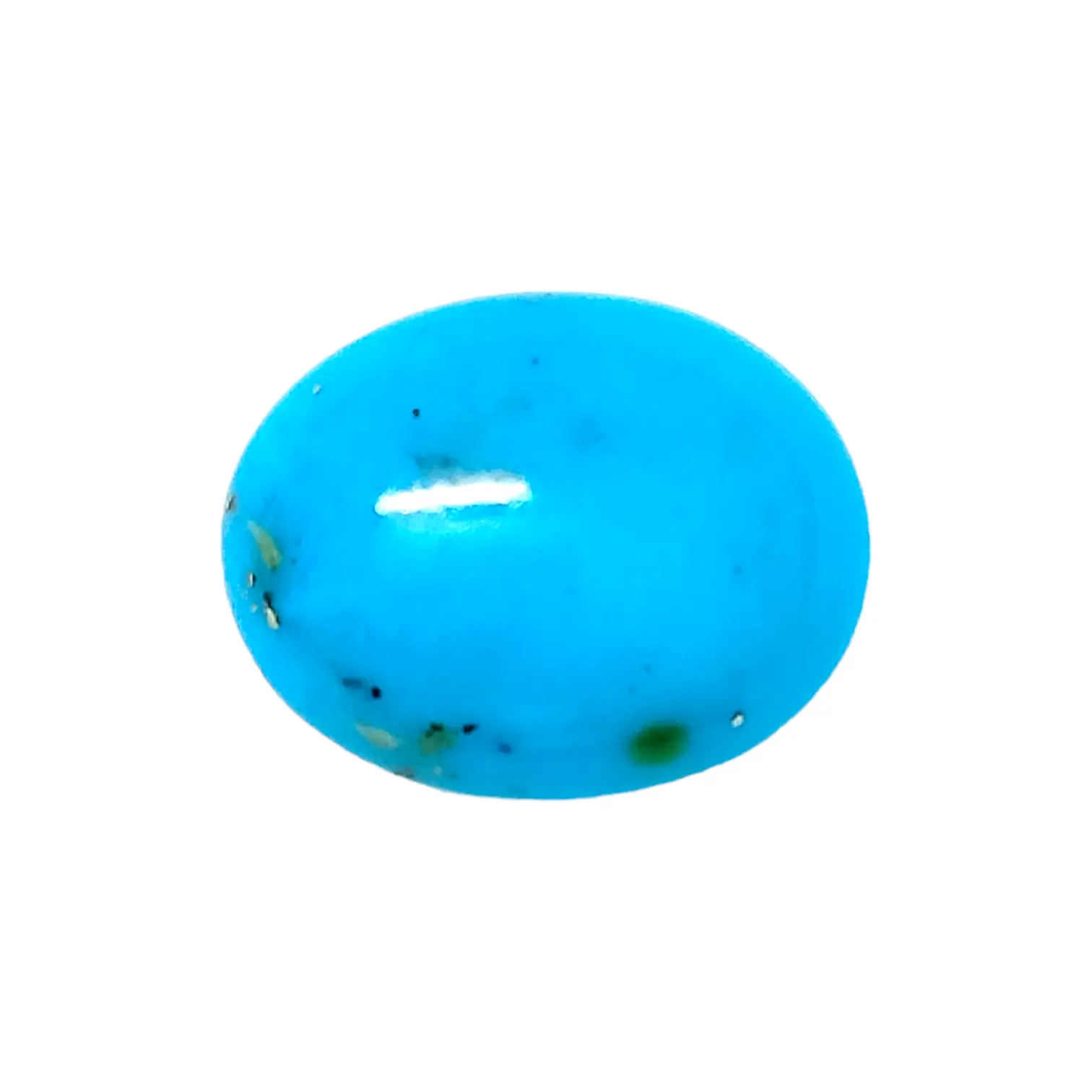 PhotoRoom-20240105_131306 Irani Turquoise (Firoza)- 14.45 Carat (15.87 Ratti)-Origin-Iran - Image 1