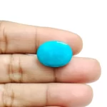 Irani Turquoise (Firoza)- 8.25 Carat (9.06 Ratti)-Origin-Iran - Image 3