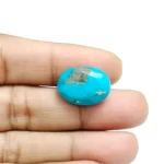 Irani Turquoise (Firoza)- 8.25 Carat (9.06 Ratti)-Origin-Iran - Image 4