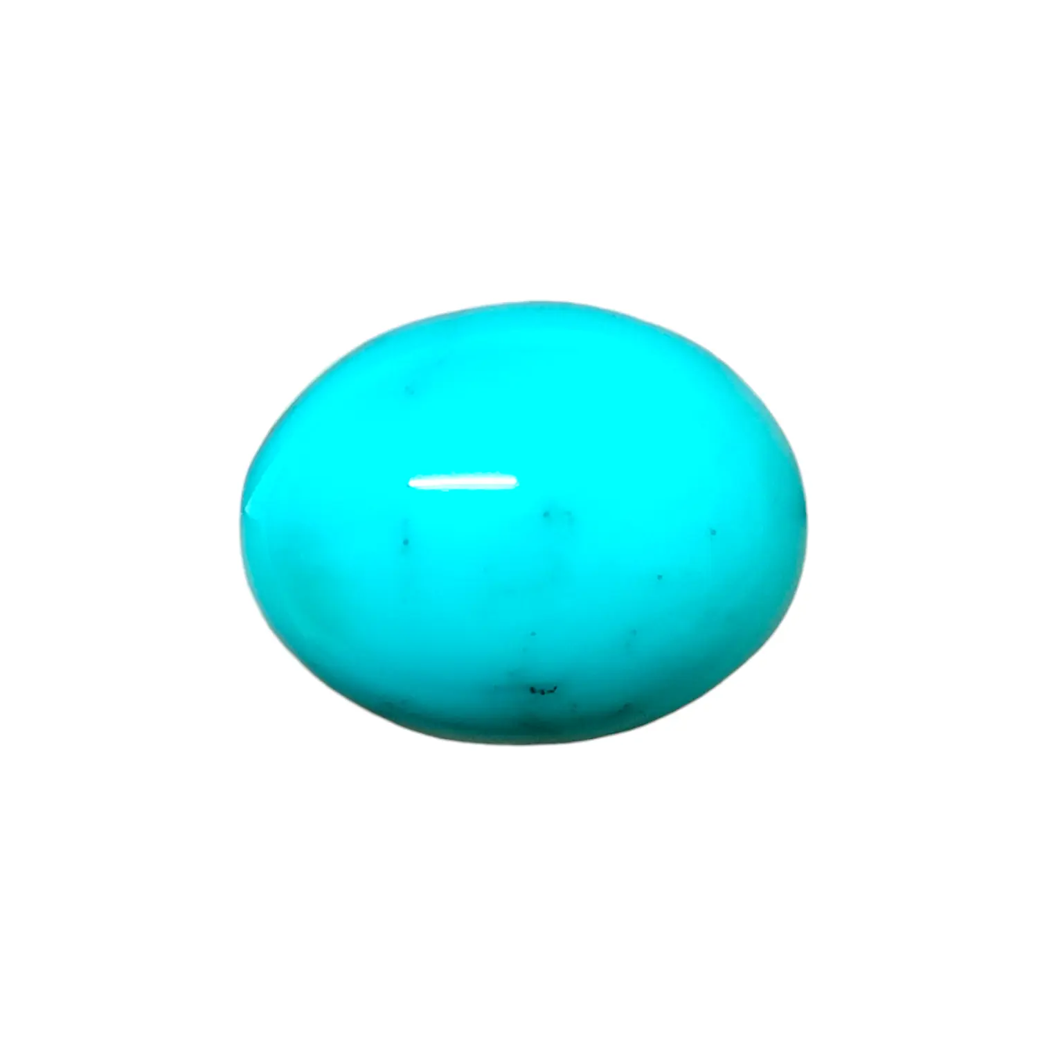 PhotoRoom-20240105_154800 Irani Turquoise (Firoza)- 8.15 Carat (8.95 Ratti)-Origin-Iran - Image 1