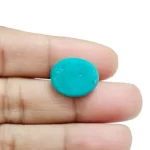 Irani Turquoise (Firoza)- 6.4 Carat (7.08 Ratti)-Origin-Iran - Image 4