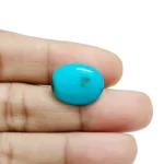 Irani Turquoise (Firoza)- 6.9 Carat (7.58 Ratti)-Origin-Iran - Image 3