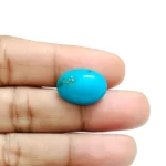 Irani Turquoise (Firoza)- 6.2 Carat (6.81 Ratti)-Origin-Iran - Image 3