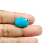 Irani Turquoise (Firoza)- 7.35 Carat (8.07 Ratti)-Origin-Iran - Image 3