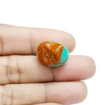 American Turquoise- 12.8 Carat (14.06 Ratti) - Origin-Arizona - Image 4