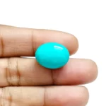 American Turquoise- 12.8 Carat (14.06 Ratti) - Origin-Arizona - Image 3