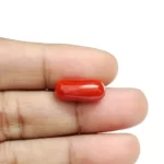 Red Coral Stone-6 Carat (6.59 Ratti)-Origin-Italy - Image 4