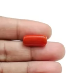 Red Coral Stone-6.37 Carat (7 Ratti)-Origin-Italy - Image 5