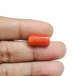 Red Coral Stone-6.54 Carat (7.19 Ratti)-Origin-Italy - Image 5