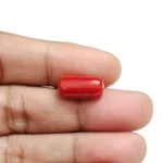 Red Coral Stone-6.33 Carat (6.96 Ratti)-Origin-Italy - Image 4