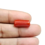 Red Coral Stone-6.15 Carat (6.75 Ratti)-Origin-Italy - Image 5