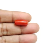 Red Coral Stone-5.97 Carat (6.56 Ratti)-Origin-Italy - Image 4